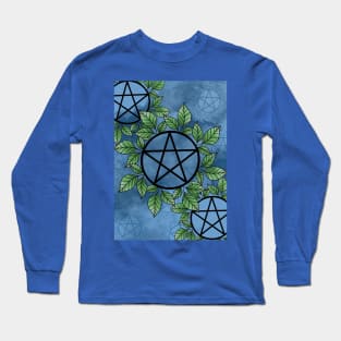 Blue Skies Pentagram Long Sleeve T-Shirt
